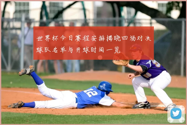 世界杯今日赛程安排揭晓四场对决球队名单与开球时间一览